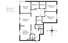 4-室的 住宅 159 m² Khoroshevsky district, 俄罗斯. 125,000,000₽