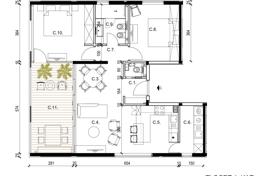 2-室的 新楼公寓 80 m² 罗维尼, 克罗地亚. 321,000€