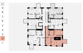 3-室的 住宅 69 m² Vidzeme Suburb, 拉脱维亚. 260,000€