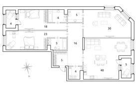 3-室的 住宅 157 m² Saint Petersburg, 俄罗斯. 70,675,000₽