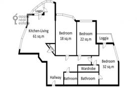 4-室的 住宅 180 m² district Prospekt Vernadskogo, 俄罗斯. 100,000,000₽