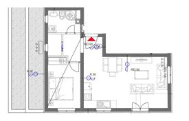 2-室的 住宅 48 m² 普拉, 克罗地亚. 196,000€