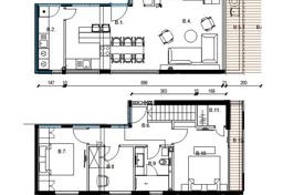 2-室的 新楼公寓 117 m² 罗维尼, 克罗地亚. 459,000€