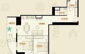 3-室的 住宅 106 m² Krtsanisi Street, 格鲁吉亚. $128,000