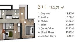 5-室的 新楼公寓 217 m² Ankara (city), 土耳其. $701,000