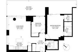 2-室的 住宅 怡陶碧谷, 加拿大. C$924,000