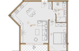 1-室的 新楼公寓 62 m² 波雷奇, 克罗地亚. 385,000€