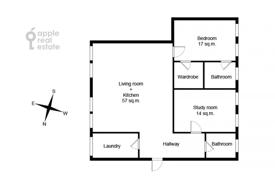 3-室的 住宅 101 m² Presnensky district, 俄罗斯. 130,000,000₽