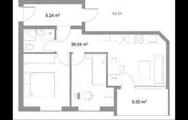 2-室的 住宅 49 m² 萨布尔塔罗, 格鲁吉亚. $59,000